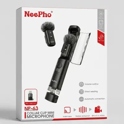 NeePho NP-63 Wireless Lavalier Mircrophone Kit