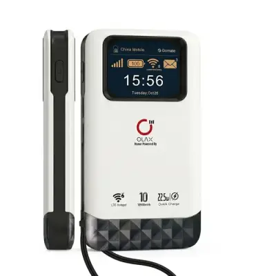 OLAX M200 10500mAh 2-in-1 5G LTE Portable WiFi Sim Supported...
