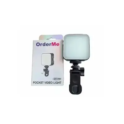 OrderMe AY-49D Pocket Video Light for Laptop & Mobile