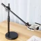 Overhead Tripod for Mobile Phone Smartphone Desktop Video Stand with 10 inch Ring Light for Table Photography - 3