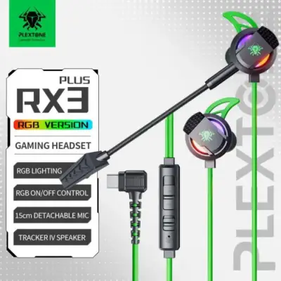 Plextone RX3 PLUS Type-C Wired Gaming Earphone