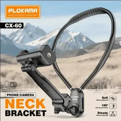 PLOKAMA CX-60 Neck Bracket for Sports Camera and Smartphone