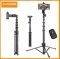 Plokama PK-998 Photograph Tripod & Selfie Stick Multiple Device Usage Height Adjut Stable and Linshakable with Remote control (200CM) - 5