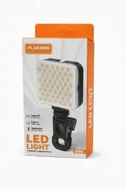 Ploklama D80 On-Camera led Light