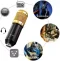 Powerpak BM-800 Studio Microphone Kits With Filter Condenser Microphone Bundle Record Ktv Karaoke Smartphone Microphone - 4