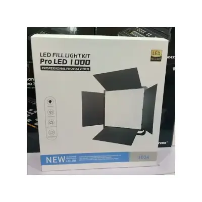 Pro LED 1000 RGB Fill Light Kit Professional Photo & Video...
