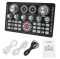Karaoke Q7 Live Sound Card Male Female Voice Changer Audio Mixer for Stream YouTube Facebook Tiktok Live - 2