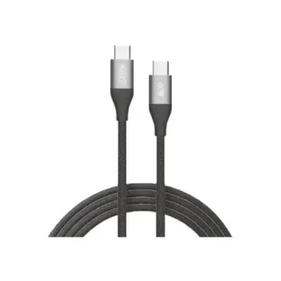 QCY DC21 60W Braided Type-C to Type-C Cable (1.2M)