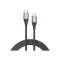 QCY DC21 60W Braided Type-C to Type-C Cable (1.2M) - 1
