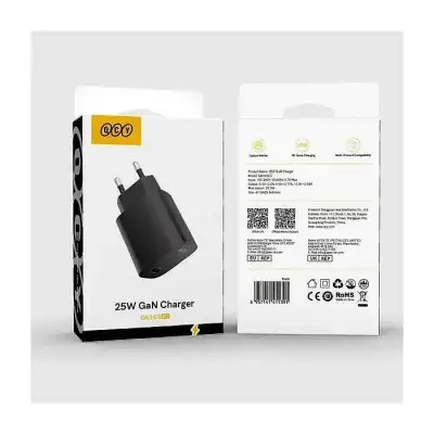Qcy GN103EG 25w Gan Charger adapter