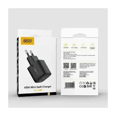 Qcy GN104EG 45w Mini Gan Charger adpater