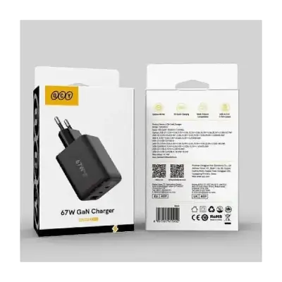 Qcy GN304EG 67w Gan Charger adapter