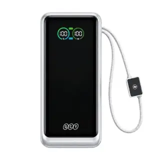 QCY HyperCharge PB20E 20000mAh 65W Power Bank with TFT Display &...