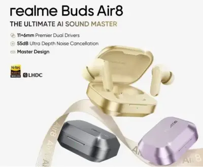Realme Buds Air 8 ANC TWS Earbuds