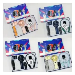ROCK006 Smartwatch Set Free Neckband Fan Power Bank Torch Light...