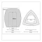Saidbuds Foam Microphone Windscreen Large Mic Foam Cover Windshields for Handheld Interview Microphone - 3