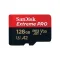 SanDisk Extreme Pro  128GB Memory Card SDXC UHS-I U3 A2 V30 With Adapter - 1