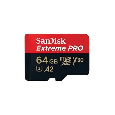 SanDisk Extreme PRO 64GB 200mbps microSDXC UHS-I Memory Card...