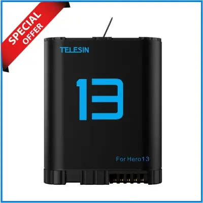 Telesin Battery for GoPro HERO 13 Camera- black