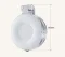 TELESIN C03 Magnetic Selfie Light 3-in-1 Magnetic Selfie Light Compatible With Magsafe CRI97 360° LED Phone Light With Mirror For IPhone/Android For Selfie/Photography/TikTok/Zoom Calls/Video - 3