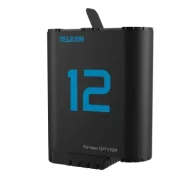 TELESIN Decoded Battery for GoPro Hero 12/11/10/9 Black
