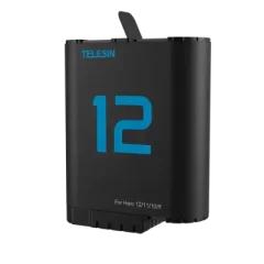 TELESIN Decoded Battery for GoPro Hero 12/11/10/9 Black