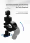 TELESIN DJ-HBM-001 OSMO ACTION BIKE MOUNT Camera Handlebar Mount Motorcycle Bike Mount Bicycle Holder 360° Rotation 20mm-32mm Adjustable Diameter Replacement - 3