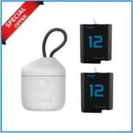 TELESIN GP-BTR-904-GY Storage Battery Charging Box For GoPro...