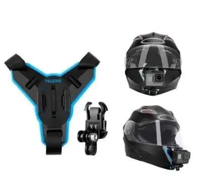 TELESIN GP-HBM-MT7 Motorcycle Helmet Chin mount