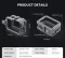 Telesin S6-FMS-14-TGP Metal Combo Cage for GoPro Hero 13 - 6