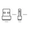 TP-Link Archer T2U Nano AC600 Dual Band Mini USB WiFi Adapter - 4