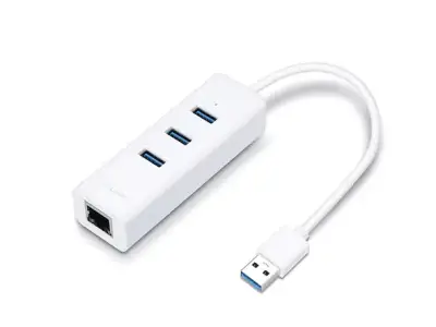 TP-Link UE330 USB 3 Port HUB With Gigabit Ethernet Port