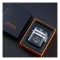Transparent Rechargeable Lighter Waterproof ARC Electric USB Camping Flash light - 4