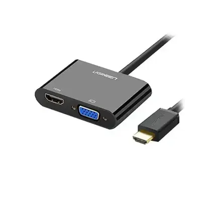 UGREEN CM101 (40744) HDMI to VGA and HDMI Converter