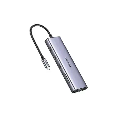 UGREEN Revodok CM498 10-in-1 USB-C Hub 4K HDMI VGA PD 100W...
