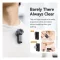 ULANZI A100 Wireless Lavalier Microphone Lapel Mic for Camera and Phone Type C/3.5mm/Plug, 32KHz 16Bit, Noise Cancellation, 13.5-Hour Battery, Clip on Microphone for Video Podcast Vlog YouTube - 4