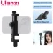 Ulanzi MA28 Phone Stand Clamp Gopro Tripod Mount 360 Rotation Phone Clip with Cold Shoe for Microphone Led Video Vlog Live - 2