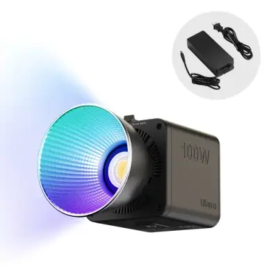 Ulanzi ML100 RGB Rechargeable COB LED Video Light 100W