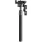 ULANZI MT-63 Portable Vlog Tripod, 57" Foldable Aluminum Alloy Extendable Camera Tripod with 2 in 1 Phone Clip, 360° Ball Head Travel Lightweight Tripod for iPhone/Android/Camera, Load 4KG/8.8LBS - 4