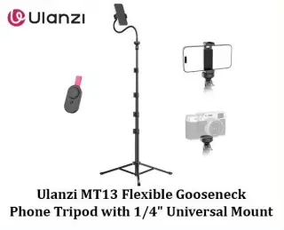 Ulanzi MT13 Flexible Gooseneck Phone Tripod with 1/4" Universal Mount