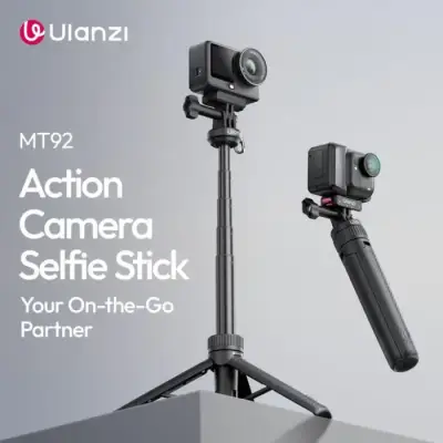ULANZI MT92 Action Camera Selfie Stick tripod