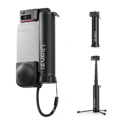 Ulanzi MT98 Foldable Selfie Stick Tripod Outdoor Travel Vlogging...