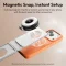 ULANZI PS01 Magnetic Phone Stand, Slim Foldable Cellphone Stand Tripod Adjustable Desktop Phone Tripod - 8