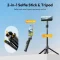 ULANZI SK26 Magnetic Phone Tripod – 44.5″ Selfie Stick with Remote - 2