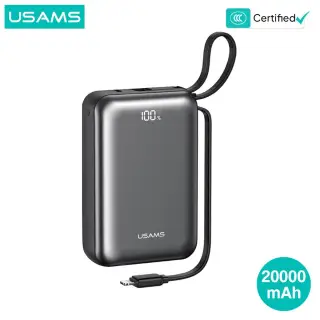 USAMS CD279 PB98 20000mAh 22.5W PD Power Bank with Digital...