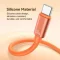 USAMS SJ784 U97 60W Type-C to Type-C Lanyard Fast Charging Data Cable -30cm - 4