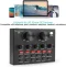 V8-Live Sound Card For Smartphone Computer PC Live,Recording And Voice Chat - 1
