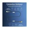 VENTION  ALSBX 4K Fiber Optic HDMI Male to Male  Cable 50M Black Zinc Alloy Type - 2