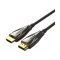 VENTION  ALSBX 4K Fiber Optic HDMI Male to Male  Cable 50M Black Zinc Alloy Type - 1