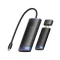 VENTION  TPVBB USB-C to HDMI + USB 3.2 Gen 1 Type C + USB 3.0*3 + PD Power Supply Wireless HDMI  Docking Station 0.15M Black - 1
